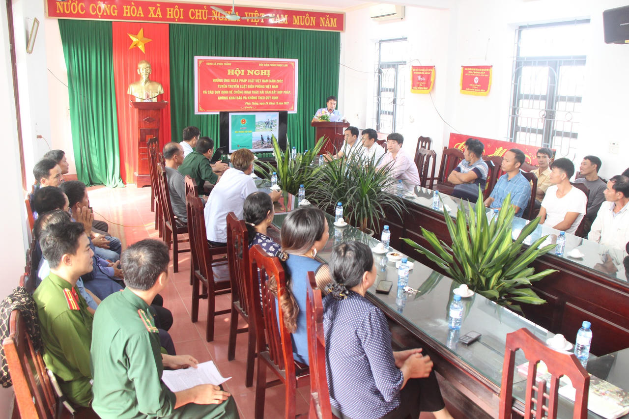 Đồn Biên phòng Ngọc Lâm (Nam Định): Mỗi cán bộ, chiến sĩ là một tuyên truyền viên pháp luật