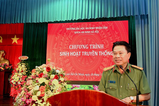 Khoa An ninh xã hội, Trường Đại học An ninh nhân dân tổ chức các hoạt động chào mừng kỷ niệm 40 năm Ngày nhà giáo Việt Nam và hướng đến kỷ niệm 60 năm thành lập Trường