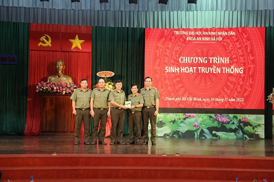 Khoa An ninh xã hội, Trường Đại học An ninh nhân dân tổ chức các hoạt động chào mừng kỷ niệm 40 năm Ngày nhà giáo Việt Nam và hướng đến kỷ niệm 60 năm thành lập Trường