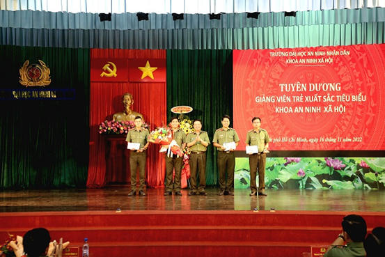 Khoa An ninh xã hội, Trường Đại học An ninh nhân dân tổ chức các hoạt động chào mừng kỷ niệm 40 năm Ngày nhà giáo Việt Nam và hướng đến kỷ niệm 60 năm thành lập Trường