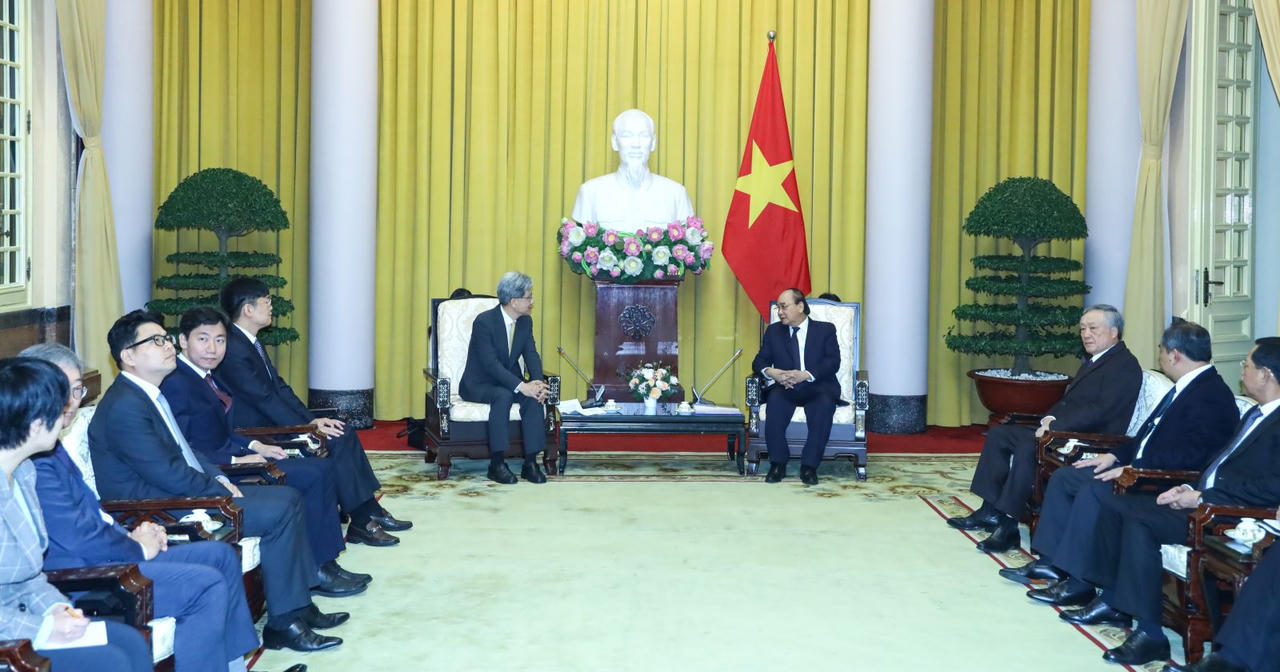  Chủ tịch nước mong muốn Tòa án tối cao Việt Nam và Hàn Quốc hợp tác chặt chẽ, hiệu quả hơn