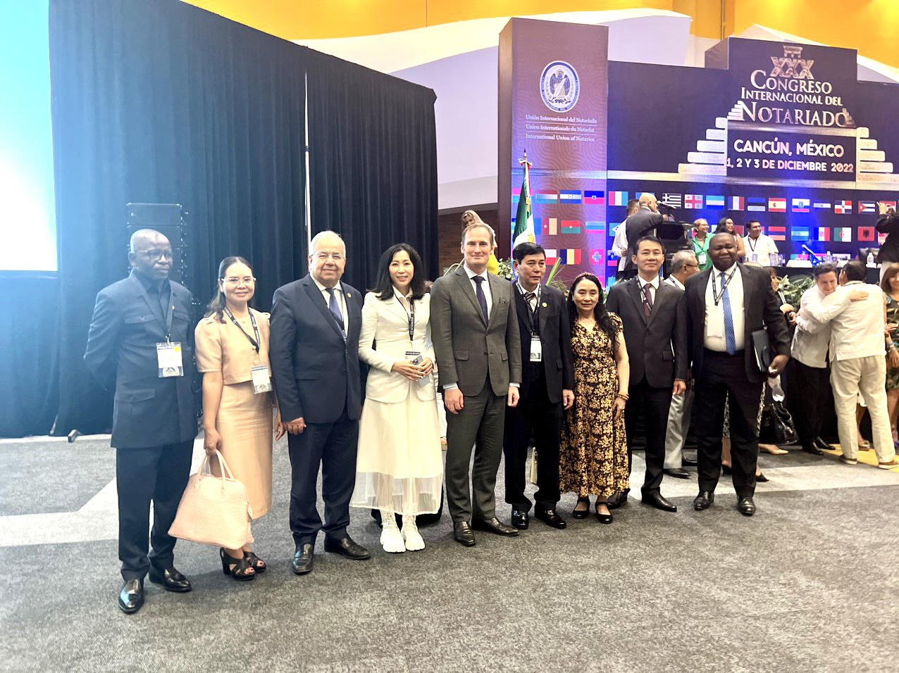 Đoàn đại biểu của Việt Nam tham dự hội nghị Liên minh công chứng Quốc tế tại Mexico