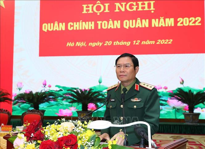 Tổng Bí thư Nguyễn Phú Trọng dự Hội nghị Quân chính toàn quân năm 2022