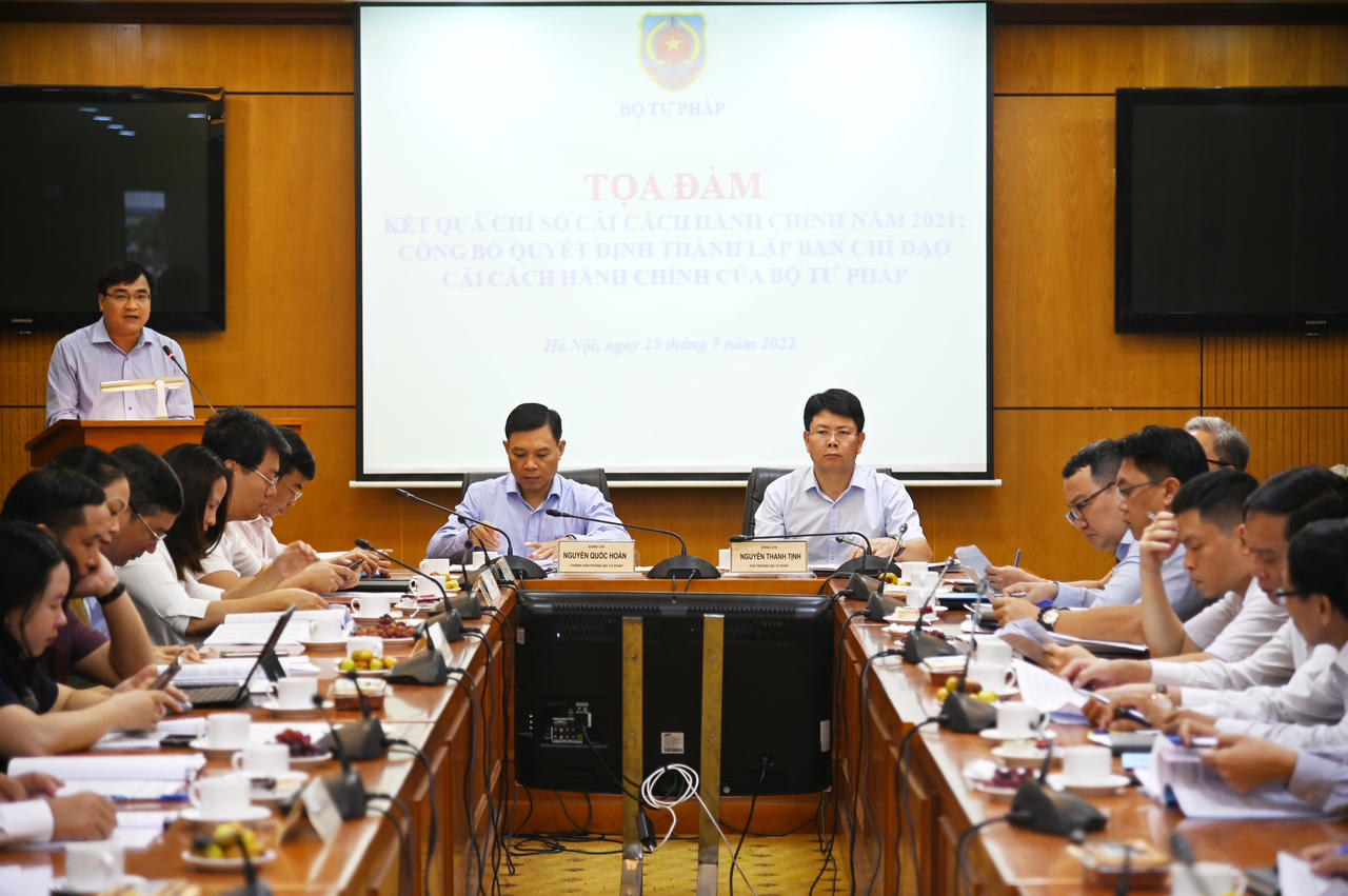 Công bố 10 sự kiện nổi bật năm 2022 của ngành Tư pháp