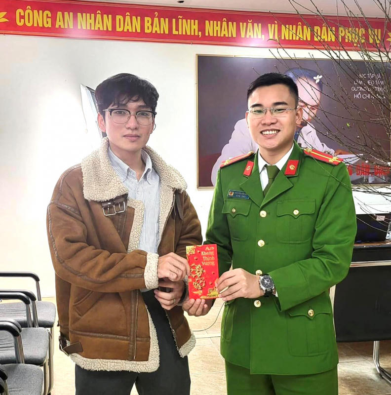 Khác lạ cảnh đầu năm tại Công an tỉnh Hà Tĩnh