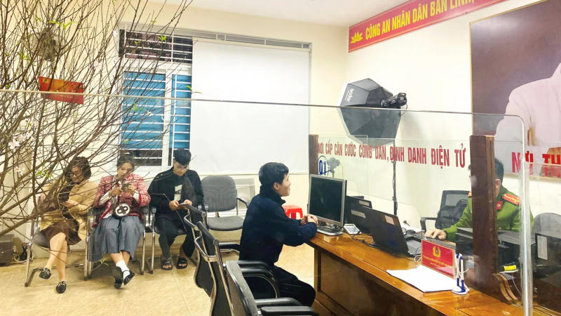 Khác lạ cảnh đầu năm tại Công an tỉnh Hà Tĩnh