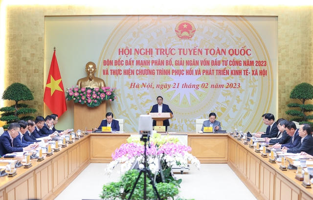 Thủ tướng chủ trì Hội nghị toàn quốc đôn đốc đẩy mạnh giải ngân đầu tư công