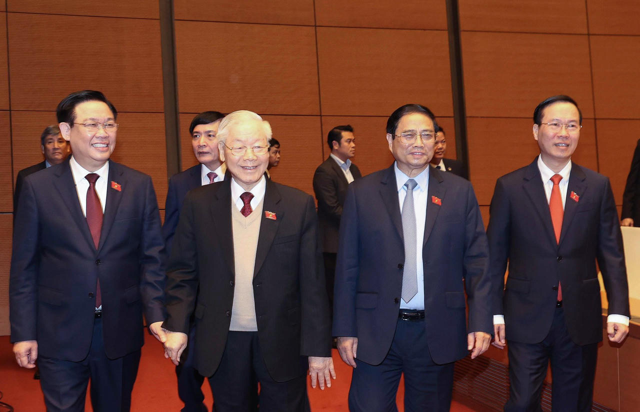 Ông Võ Văn Thưởng được giới thiệu để bầu làm Chủ tịch nước