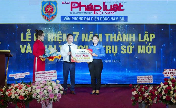 Khai trương trụ sở mới Văn phòng đại diện Đông Nam Bộ của Báo Pháp luật Việt Nam