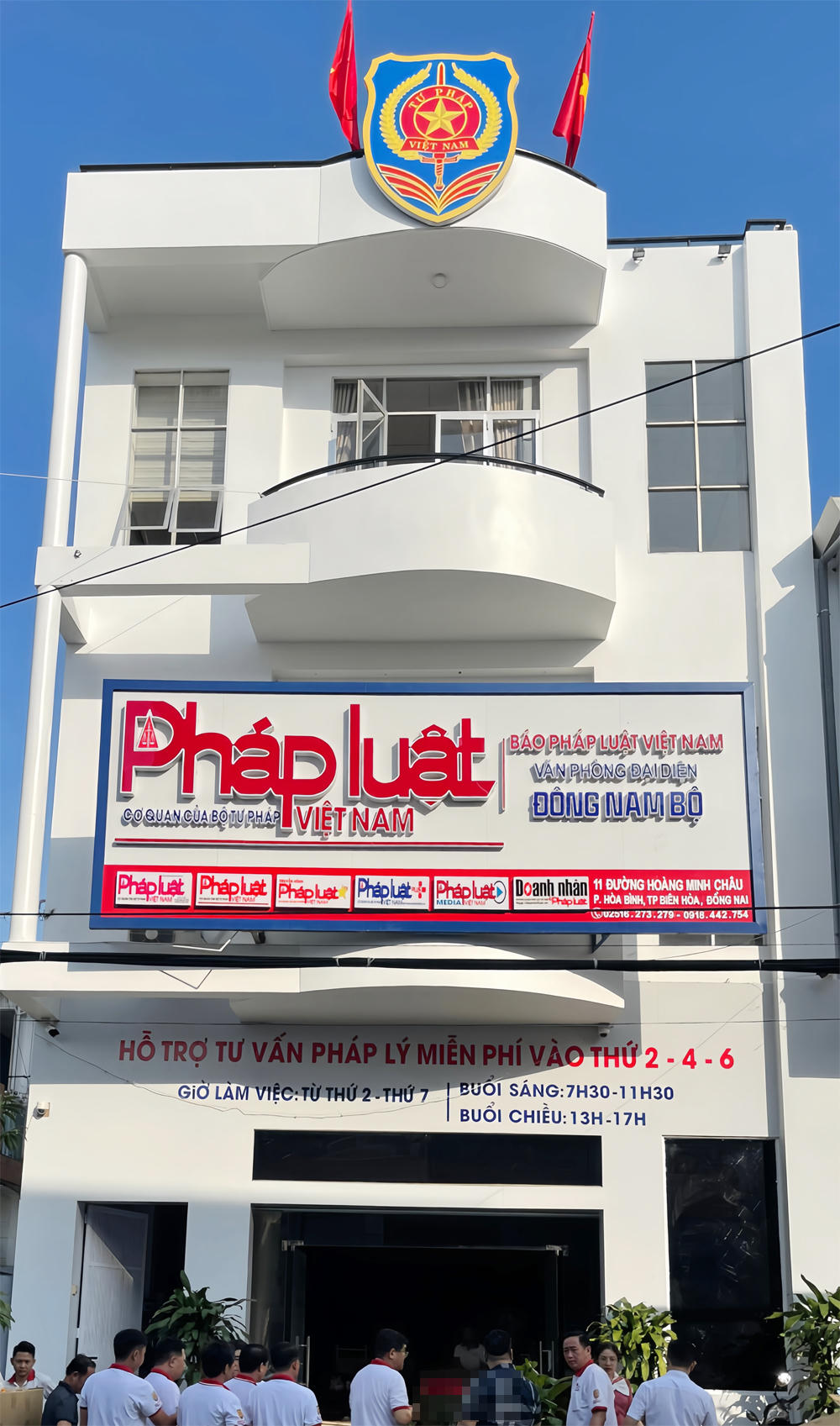 Khai trương trụ sở mới Văn phòng đại diện Đông Nam Bộ của Báo Pháp luật Việt Nam