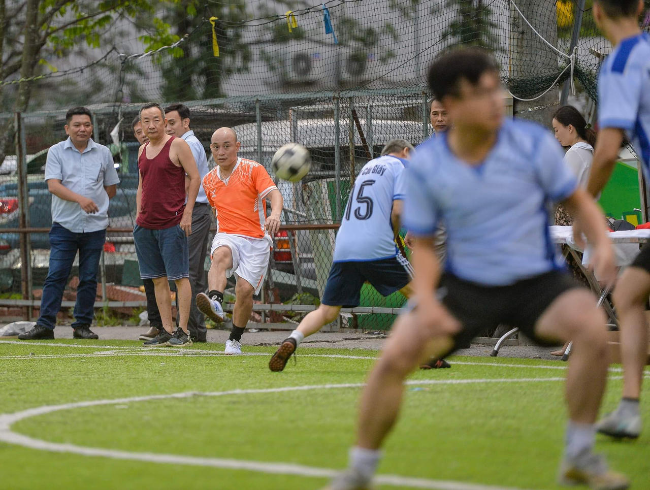 Giao hữu bóng đá hướng đến kỷ niệm 98 năm ngày Báo chí cách mạng Việt Nam