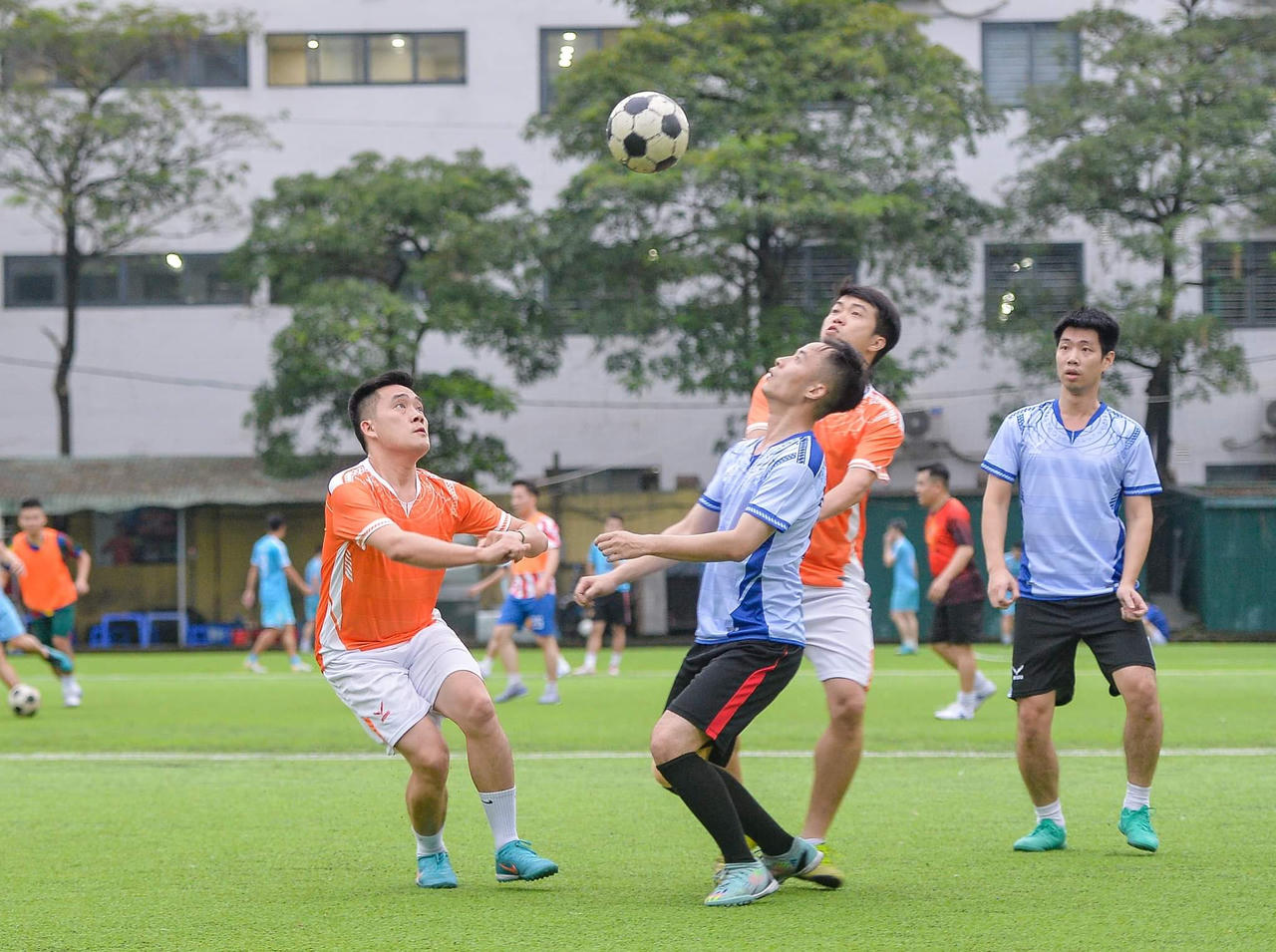 Giao hữu bóng đá hướng đến kỷ niệm 98 năm ngày Báo chí cách mạng Việt Nam