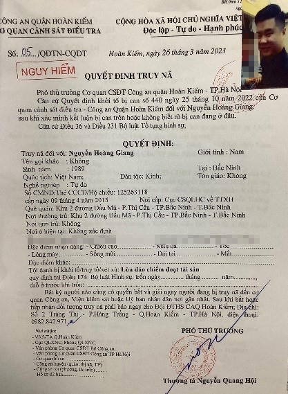 Truy nã nhân viên ngân hàng lừa đảo