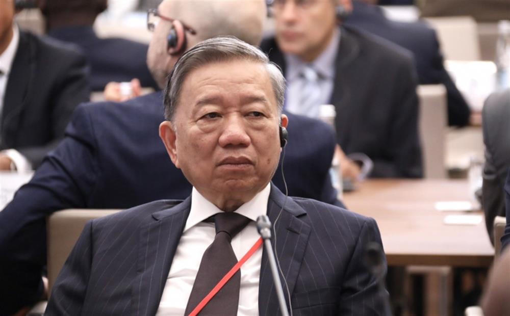 Đại tướng Tô Lâm phát biểu tại Hội nghị quốc tế về an ninh ở Nga