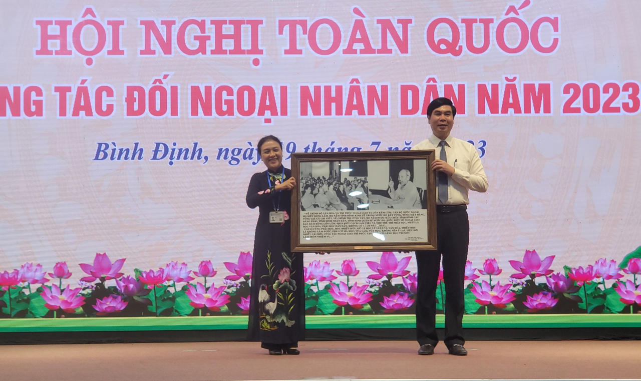 Hội nghị toàn quốc công tác đối ngoại Nhân dân năm 2023 tại Bình Định