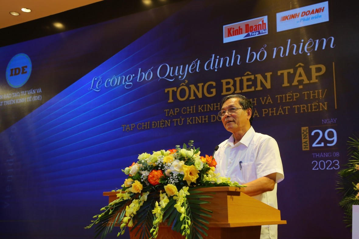 Nhà báo Bùi Văn Khương làm Tổng biên tập Tạp chí Kinh doanh và Phát triển