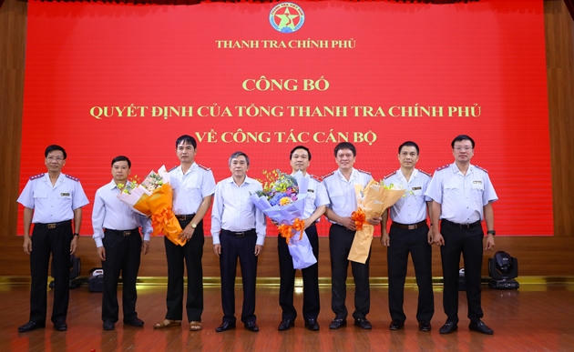 Thanh tra Chính phủ công bố quyết định về công tác cán bộ