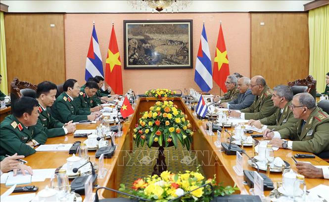 Tổng Tham mưu trưởng Bộ các Lực lượng vũ trang cách mạng Cuba thăm chính thức Việt Nam