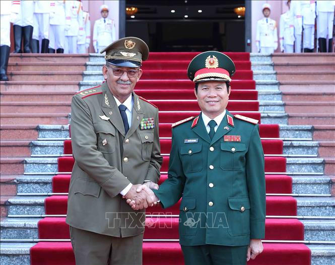 Tổng Tham mưu trưởng Bộ các Lực lượng vũ trang cách mạng Cuba thăm chính thức Việt Nam