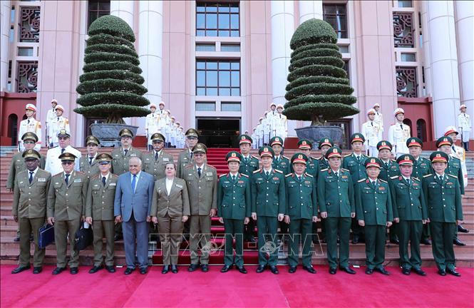Tổng Tham mưu trưởng Bộ các Lực lượng vũ trang cách mạng Cuba thăm chính thức Việt Nam