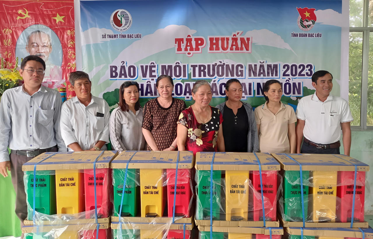 Bạc Liêu: Tập huấn bảo vệ môi trường cho đoàn viên, thanh niên