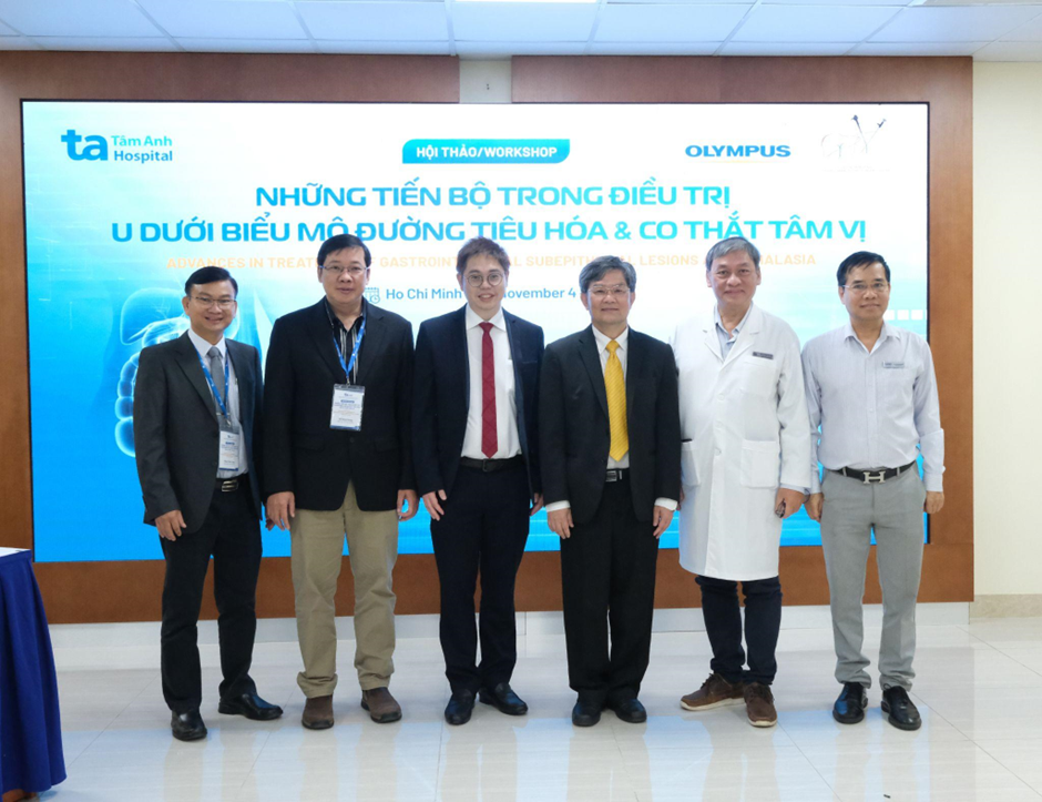 Tiến bộ trong điều trị u dưới biểu mô đường tiêu hóa và co thắt tâm vị