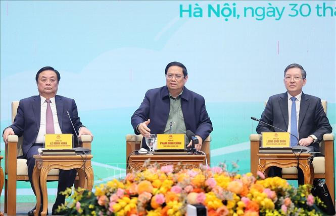 Thủ tướng Phạm Minh Chính đối thoại với nông dân