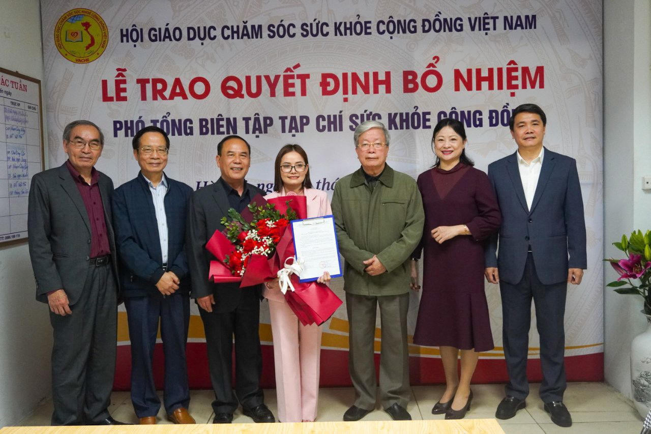 Tạp chí Sức khoẻ Cộng đồng có Tân Phó Tổng biên tập