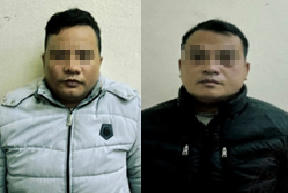 Hai đối tượng 'móc túi' tại điểm dừng xe bus Hà Nội bị bắt giữ