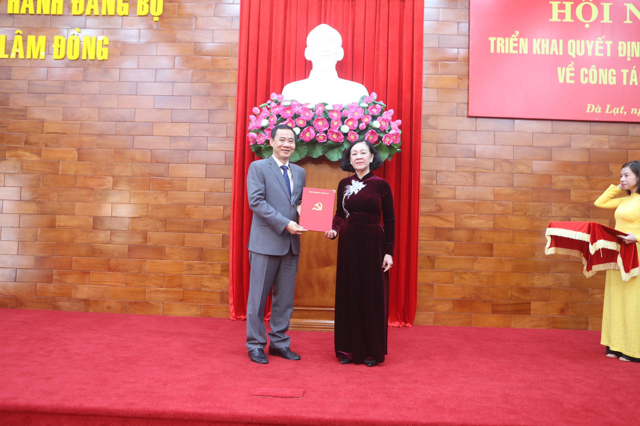 Phó Ban Nội chính TƯ Nguyễn Thái Học được chỉ định giữ chức Quyền Bí thư Lâm Đồng