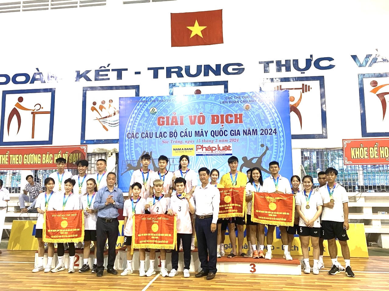 Trao thưởng Giải vô địch các Câu lạc bộ Cầu mây Quốc gia năm 2024