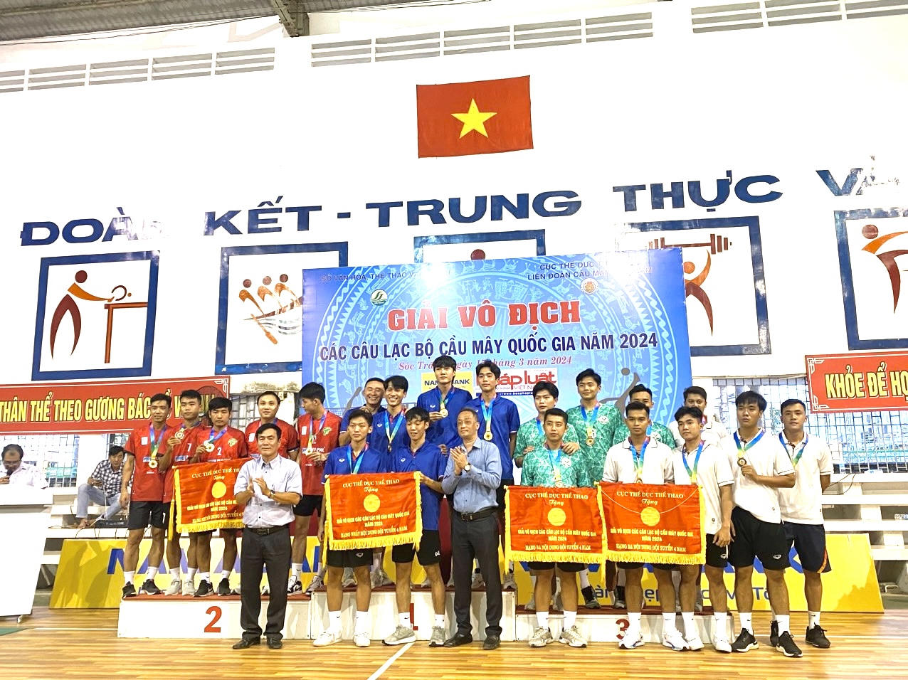 Trao thưởng Giải vô địch các Câu lạc bộ Cầu mây Quốc gia năm 2024