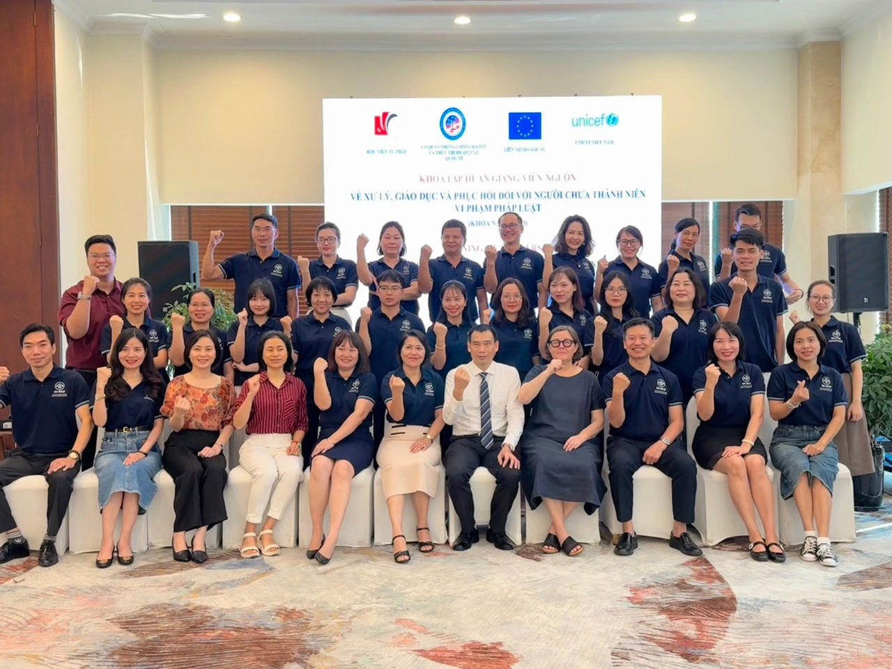 Tập huấn nâng cao cho giảng viên nguồn về kỹ năng xử lý, giáo dục, phục hồi đối với người chưa thành niên phạm pháp