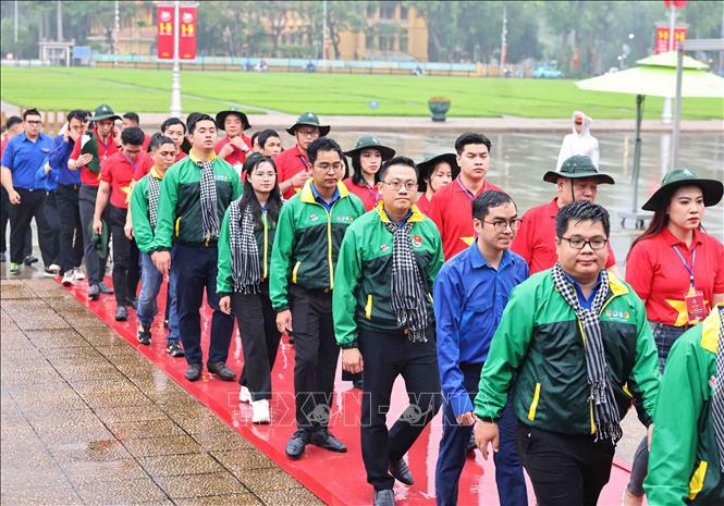 Lễ xuất quân Hành trình 'Điện Biên Phủ - Khát vọng non sông'