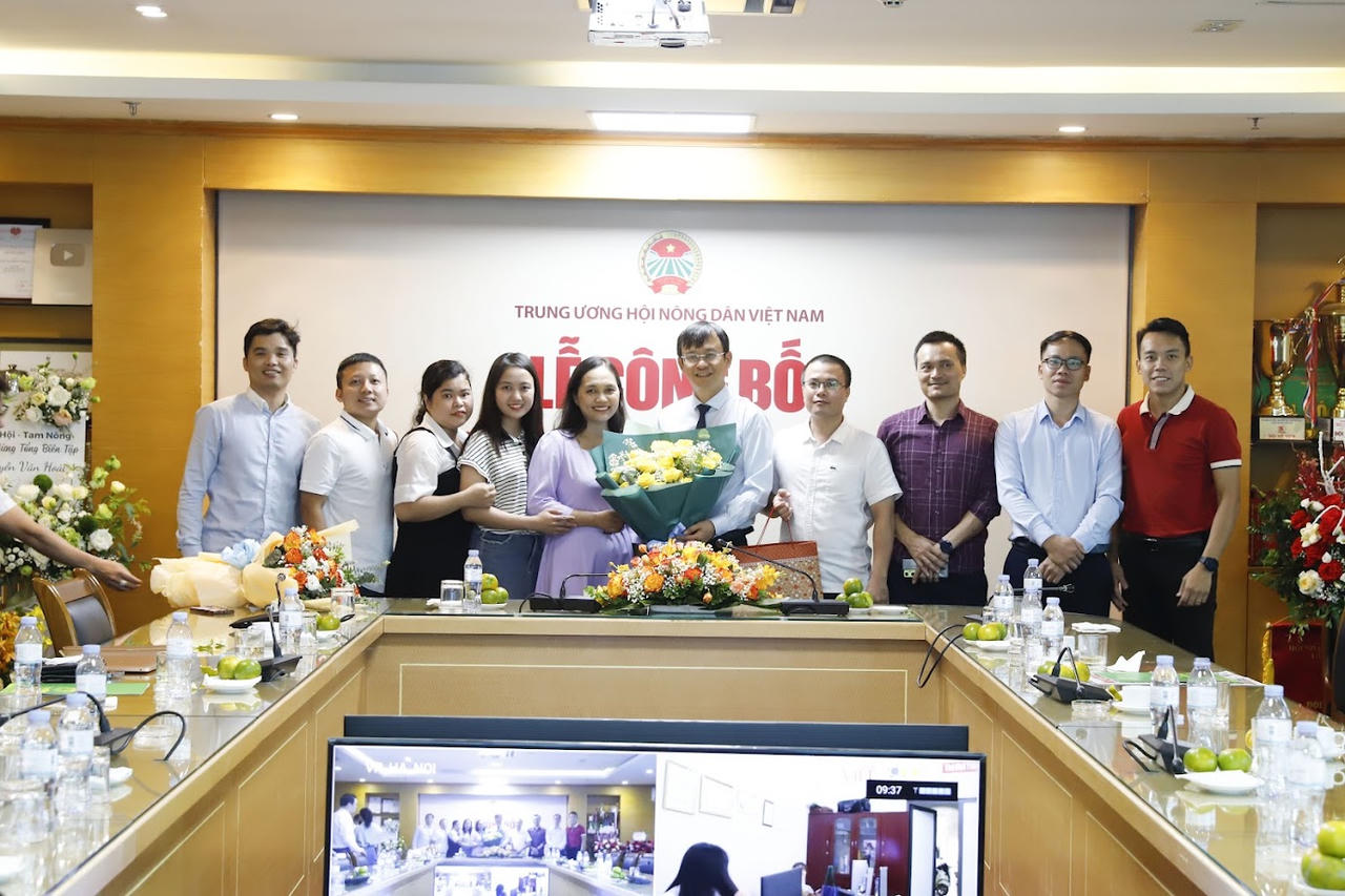 Bổ nhiệm nhà báo Nguyễn Văn Hoài giữ chức vụ Tổng Biên tập Báo Nông thôn ngày nay