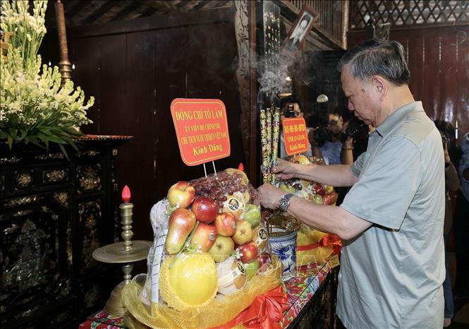 Chủ tịch nước Tô Lâm gặp mặt lãnh đạo chủ chốt tỉnh An Giang, thăm gia đình lão thành cách mạng tiêu biểu