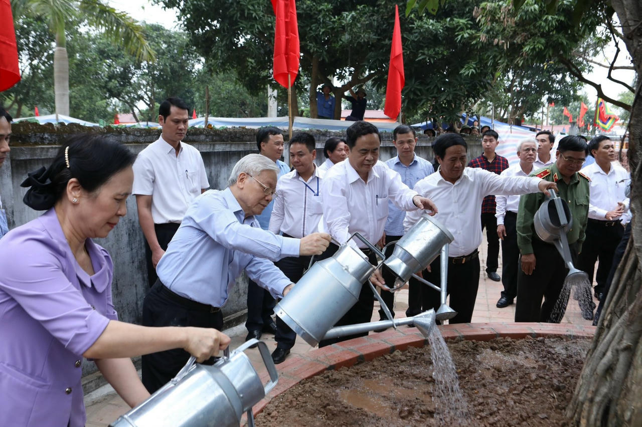 Hình ảnh bình dị mà cao quý của cố Tổng Bí thư Nguyễn Phú Trọng