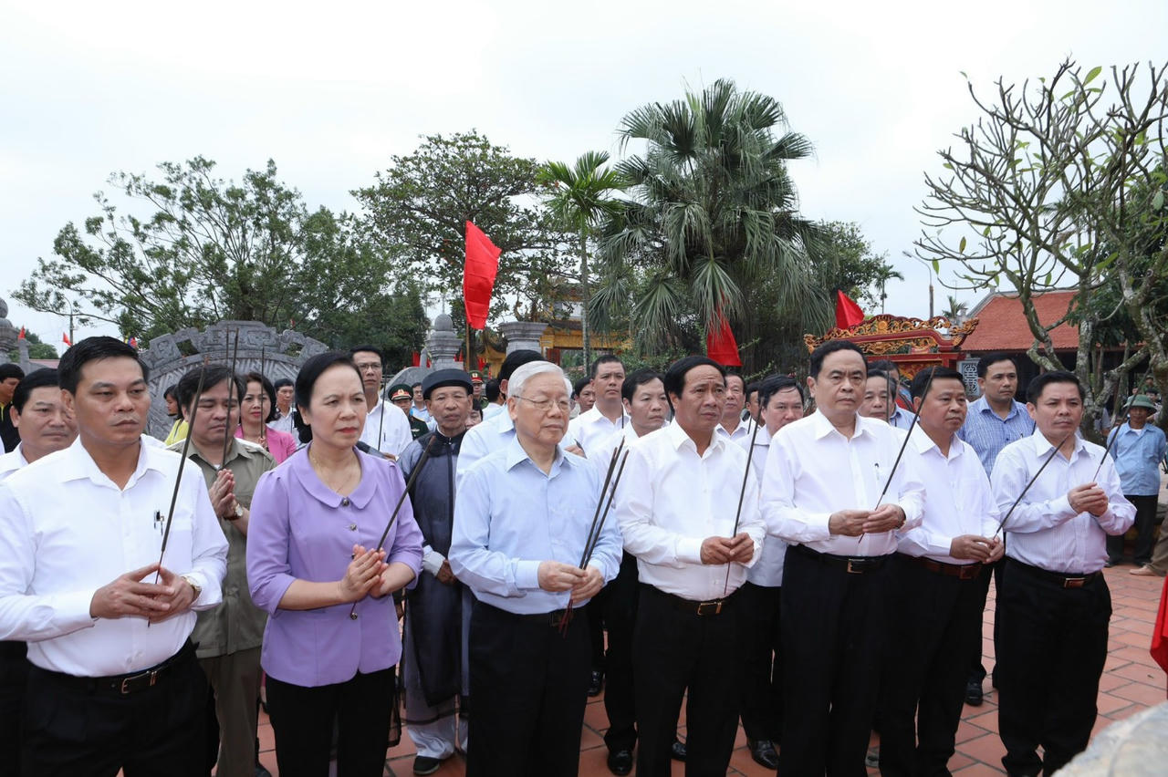 Hình ảnh bình dị mà cao quý của cố Tổng Bí thư Nguyễn Phú Trọng