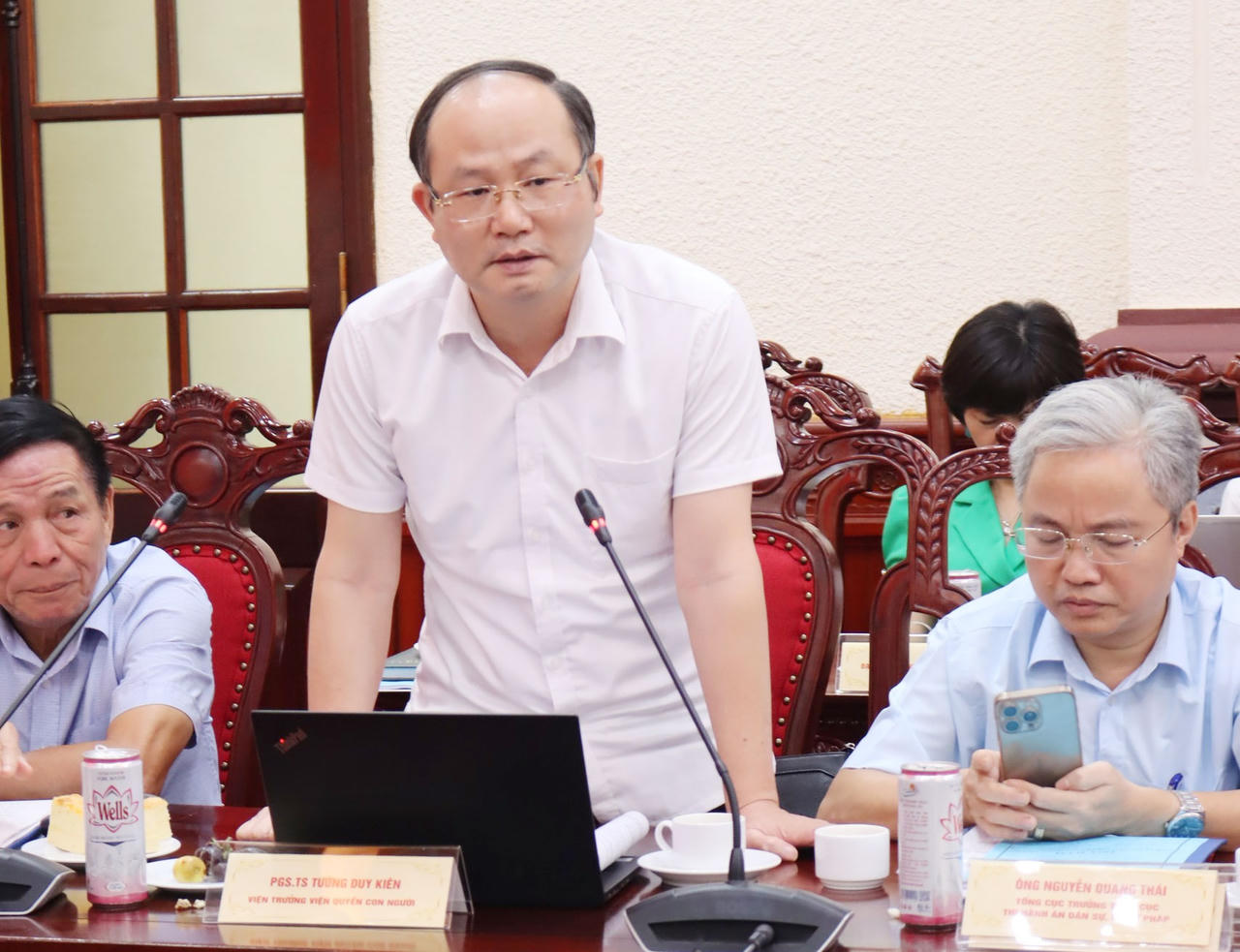 Tọa đàm 'Đẩy mạnh xây dựng và hoàn thiện Nhà nước pháp quyền xã hội chủ nghĩa Việt Nam'