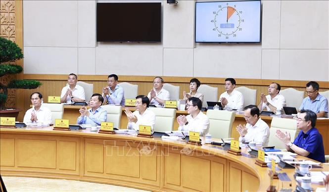 Thủ tướng Phạm Minh Chính chủ trì Phiên họp Chính phủ tháng 8
