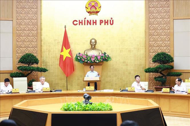 Thủ tướng Phạm Minh Chính chủ trì Phiên họp Chính phủ tháng 8