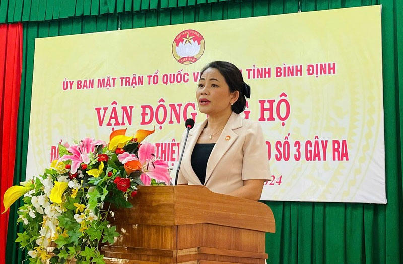 Bình Định lập 2 đoàn công tác hỗ trợ y tế các tỉnh bị thiệt hại do bão lụt 