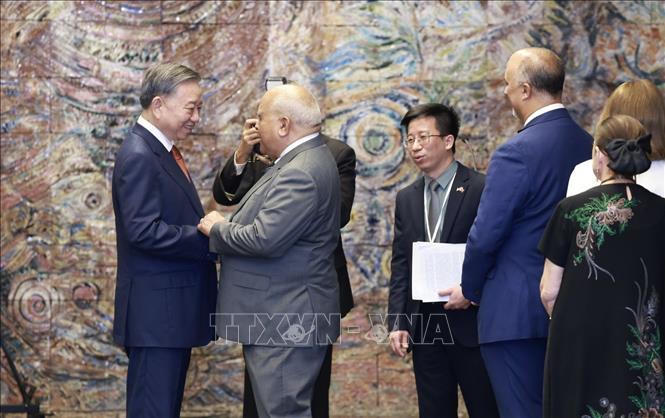 Tổng Bí thư, Chủ tịch nước Tô Lâm nhận Huân chương Jose Marti