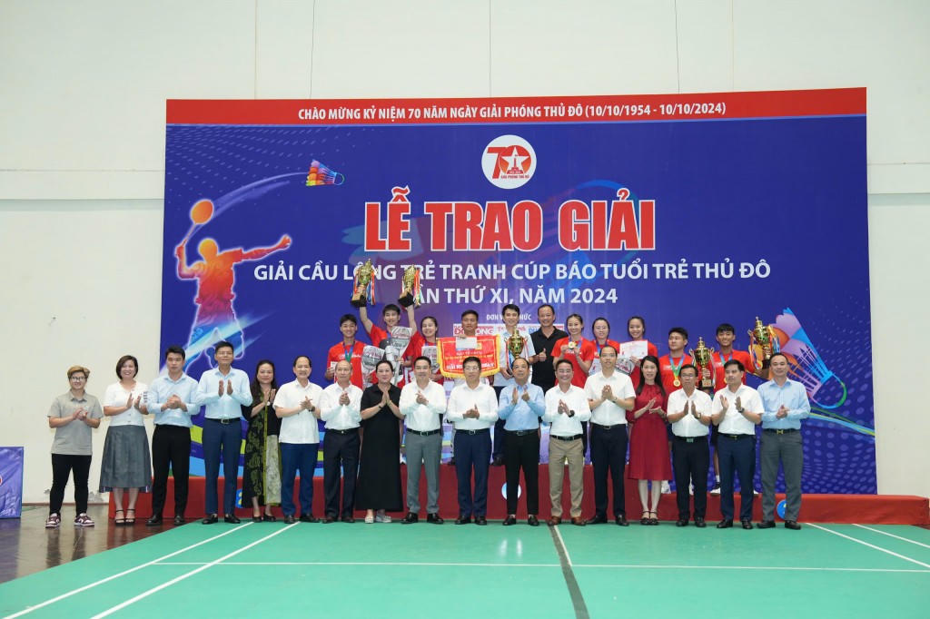 Ấn tượng đặc biệt giải Cầu lông trẻ tranh Cúp báo Tuổi trẻ Thủ đô