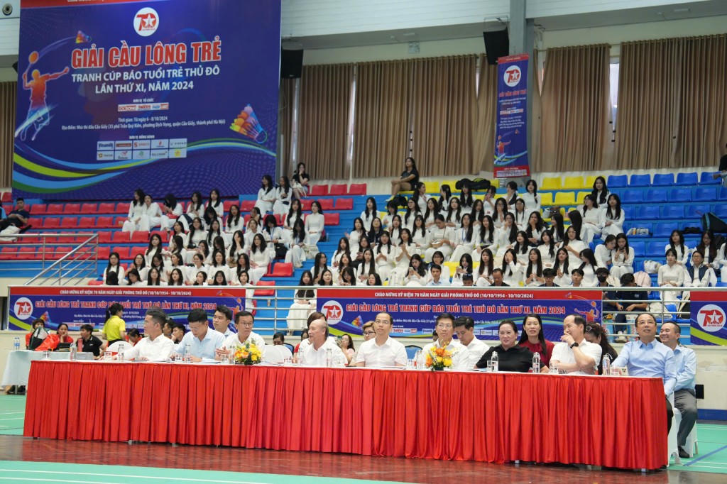 Ấn tượng đặc biệt giải Cầu lông trẻ tranh Cúp báo Tuổi trẻ Thủ đô