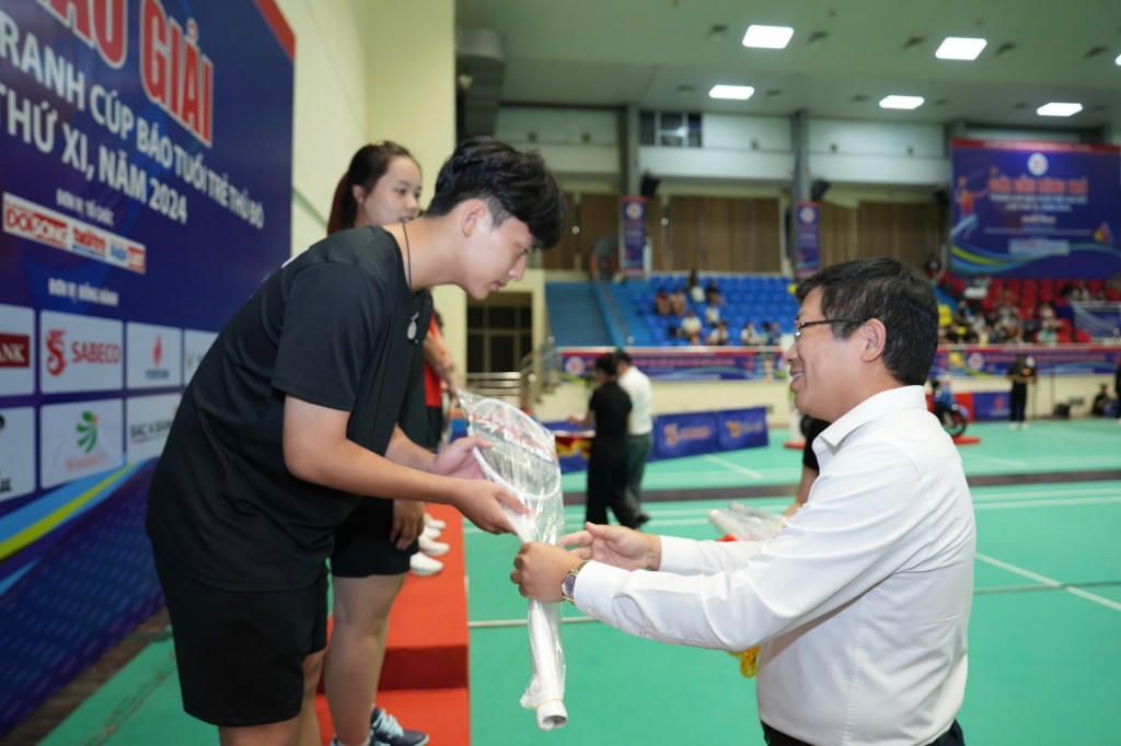 Ấn tượng đặc biệt giải Cầu lông trẻ tranh Cúp báo Tuổi trẻ Thủ đô