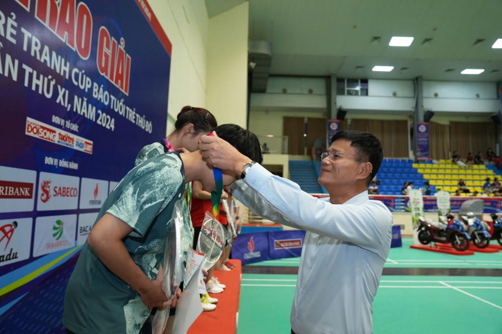 Ấn tượng đặc biệt giải Cầu lông trẻ tranh Cúp báo Tuổi trẻ Thủ đô