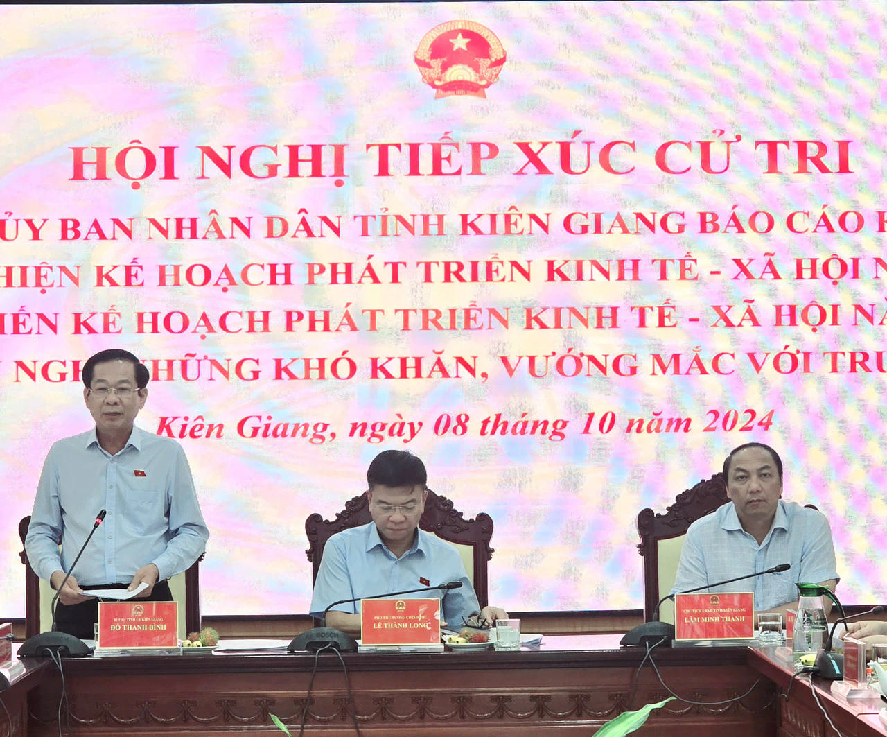 Phó Thủ tướng Lê Thành Long đánh giá cao công tác phòng chống khai thác IUU của Kiên Giang