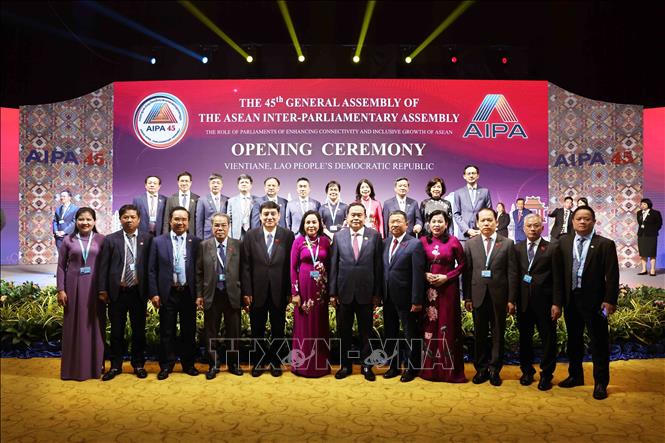 Chủ tịch Quốc hội Trần Thanh Mẫn dự Phiên khai mạc Đại hội đồng AIPA-45