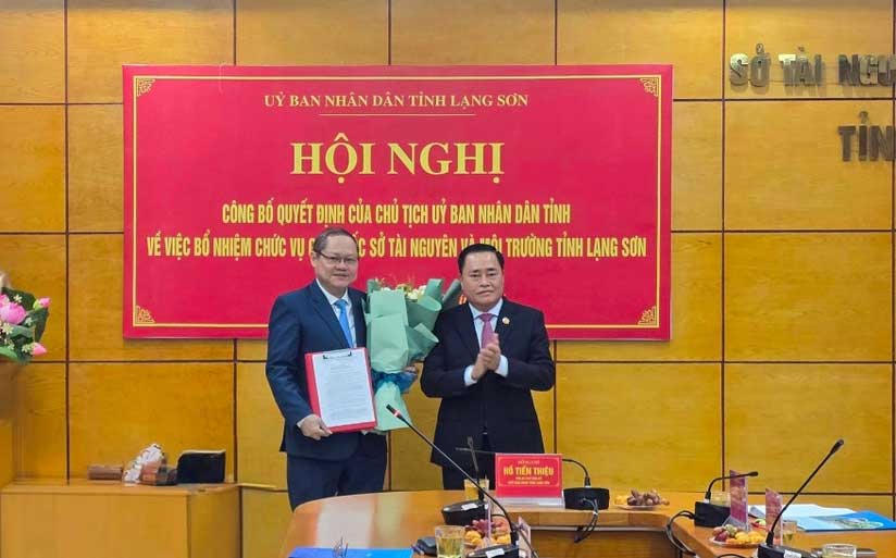 Lạng Sơn có Tân Giám đốc Sở Tài nguyên và Môi trường